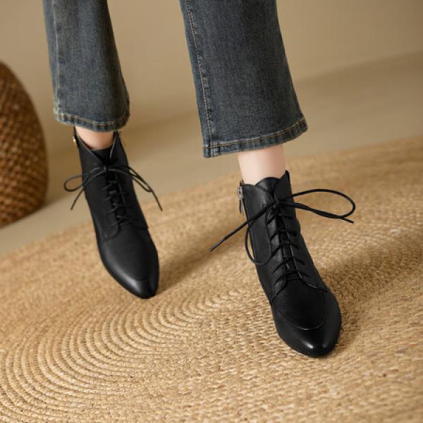 Luxurious Handcrafted Leather Women's Shoes of Exquisite Quality(E5or7A809-1)