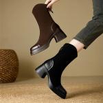 Handcrafted Luxury Leather Women’s Shoes for Elegance(E5or7A689-1)