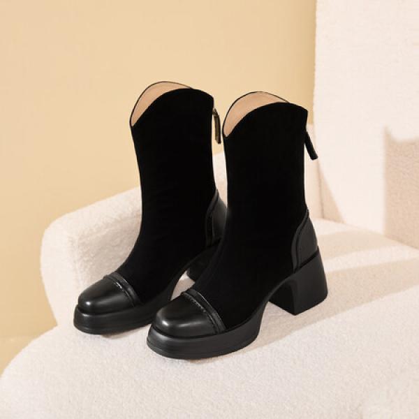 Handcrafted Luxury Leather Women’s Shoes for Elegance(E5or7A689-1)