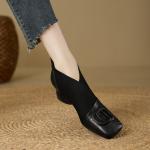 Exquisite Handmade Leather Women's Shoes - Luxury Elegance(E5or7A5845)