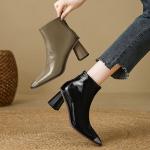 Handcrafted Luxury Leather Women’s Shoes with Elegance(E5or7A5847)