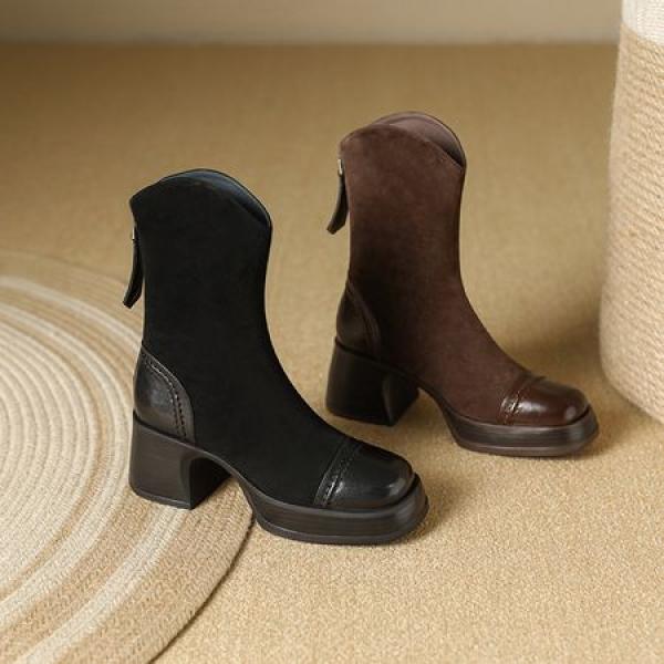 Handcrafted Luxury Leather Women’s Shoes, Exquisite Craftsmanship(E5or7689-2)