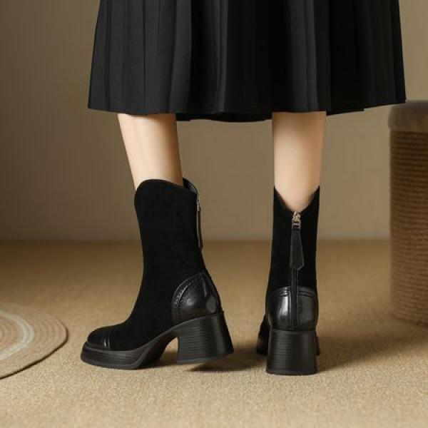 Handcrafted Luxury Leather Women’s Shoes, Exquisite Craftsmanship(E5or7689-2)