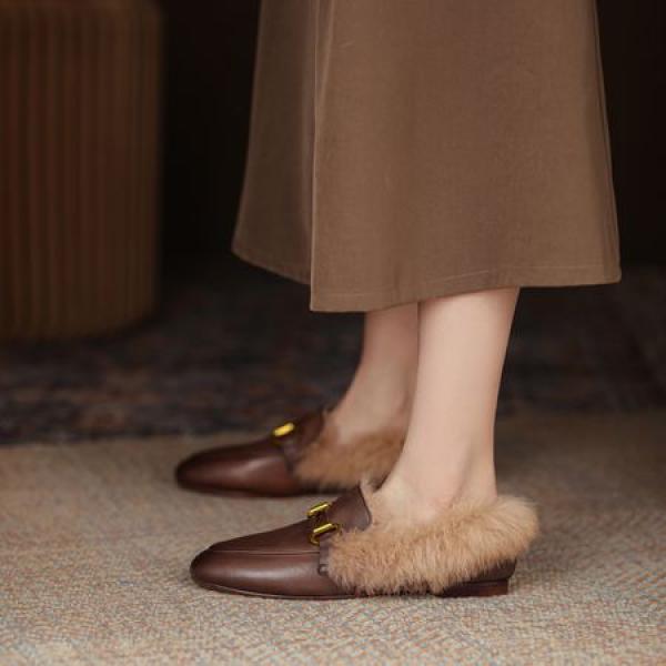 Handcrafted Luxurious Leather Women's Shoes, Exquisite Quality(E5or71186734)