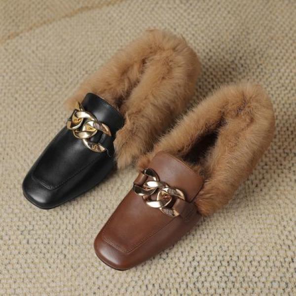 Handcrafted Luxury Leather Women's Shoes for Elegant Style(E5or71186003)