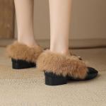 Handcrafted Luxury Leather Women's Shoes for Elegant Style(E5or71186003)