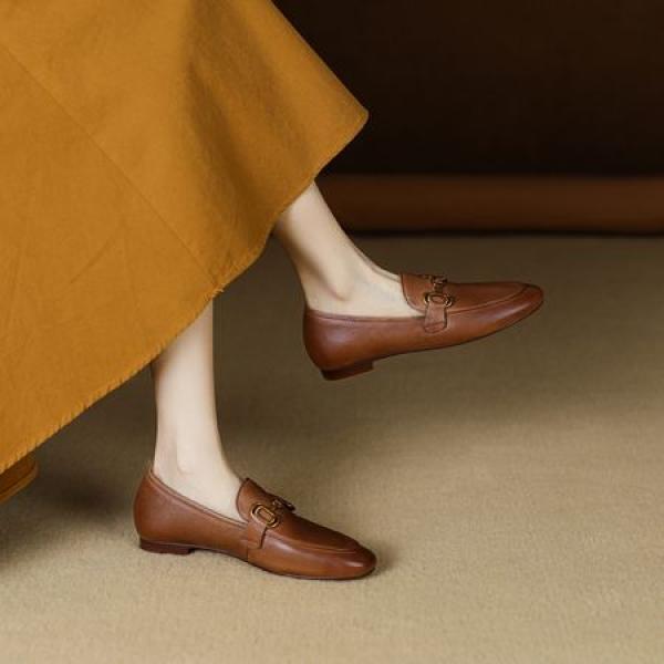 Handcrafted Premium Leather Women's Shoes for Elegant Style(E5or71512531)