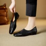 Luxurious Handmade Leather Women's Shoes: Craftsmanship Meets Elegance(E5or76818)