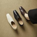 Handcrafted Leather Women's Shoes: Luxurious Elegance(E5or76820)