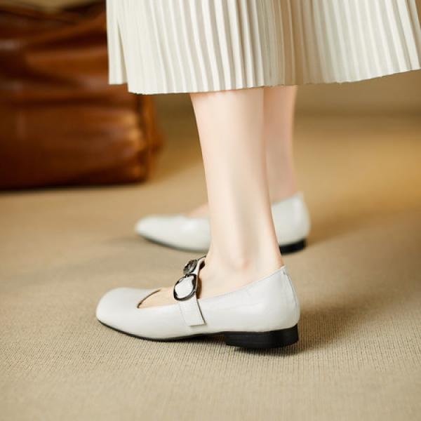 Handcrafted Luxury Leather Women’s Shoes, Elevate Elegance(E5or76803)