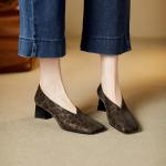 Crafted Leather Elegance: High-End Handcrafted Shoes(E5or76822)