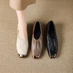 Luxurious Handcrafted Genuine Leather Women's Shoes Elegance(E5or76825)