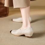 Luxurious Handcrafted Genuine Leather Women's Shoes Elegance(E5or76825)