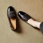 Handcrafted Luxury Leather Women's Footwear Elegance(E5or76827)