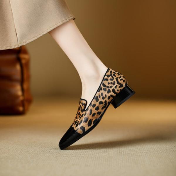 Handcrafted Luxury Leather Women's Footwear Elegance(E5or76827)