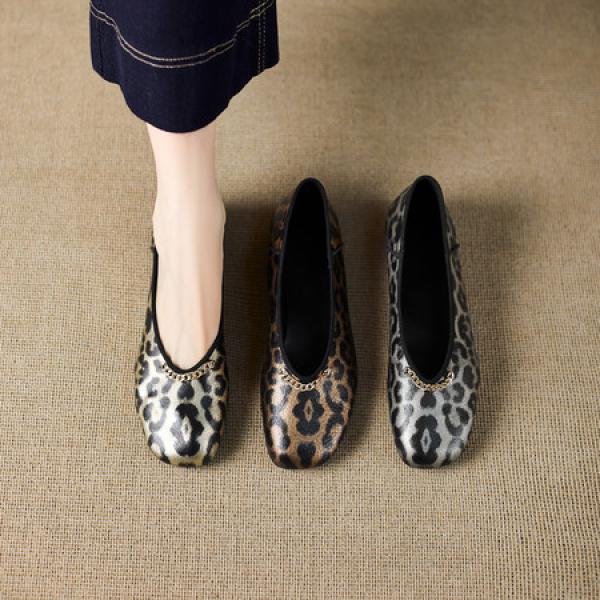 Elegant Handcrafted Genuine Leather Women's Shoes - Luxury Quality(E5or76830)