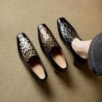 Handcrafted Leather Women’s Shoes, Luxurious Elegance(E5or76831)