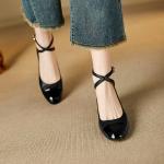 Handcrafted Luxury Leather Women's Shoes - Elegance Redefined(E5or76832)