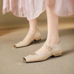 Handcrafted Luxury Leather Women’s Shoes(E5or76845)