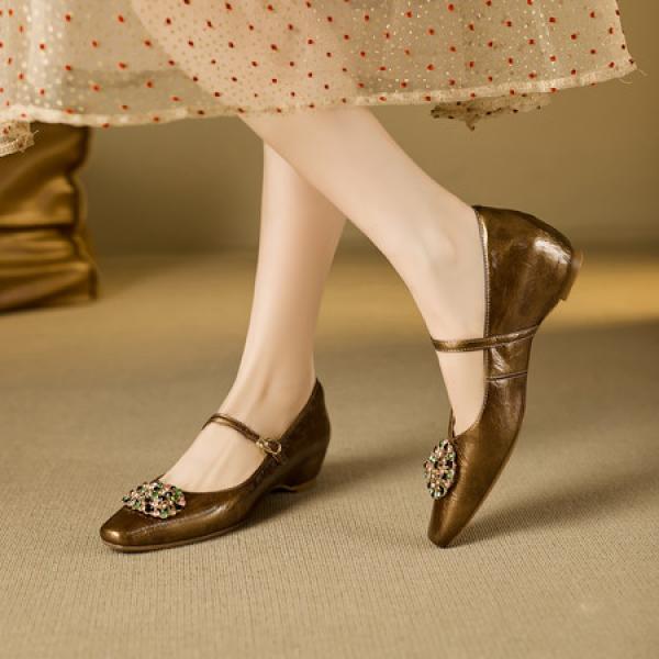 Handcrafted Luxury Leather Women’s Shoes(E5or76852)