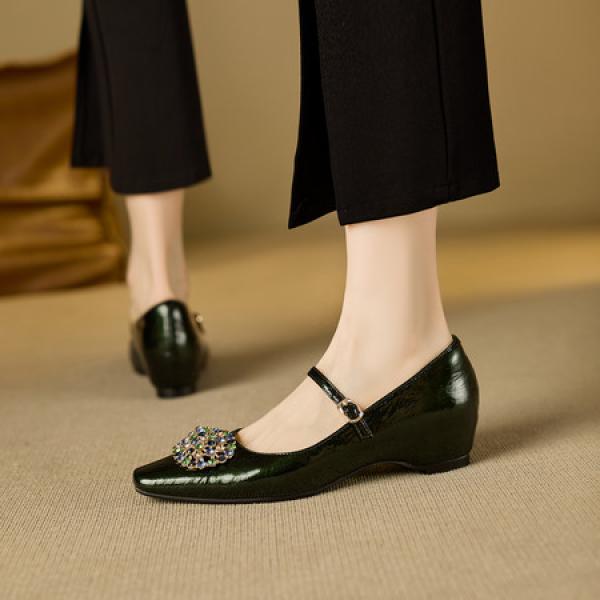 Handcrafted Luxury Leather Women’s Shoes(E5or76852)