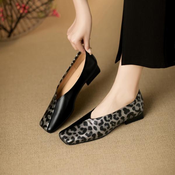 Elegant Handcrafted Leather Women's Shoes - Luxury Craftsmanship(E5or76855)