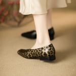 Elegant Handcrafted Leather Women's Shoes - Luxury Craftsmanship(E5or76855)