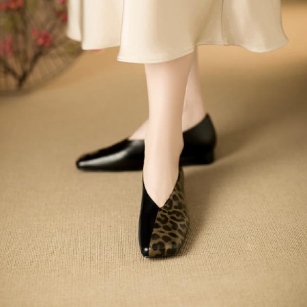 Elegant Handcrafted Leather Women's Shoes - Luxury Craftsmanship(E5or76855)