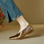 Exquisite Handmade Leather Women's Shoes for Elegance(E5or76862)