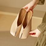 Exquisite Handmade Leather Footwear for Elegant Women(E5or76865)