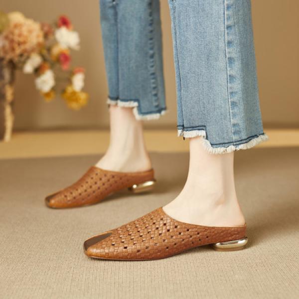 Elegantly Crafted Luxury Genuine Leather Women's Shoes(E5or76869)