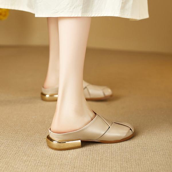 Handcrafted Luxury Leather Women's Shoes - Timeless Elegance(E5or76872)