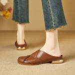 Handcrafted Luxury Leather Women's Shoes - Timeless Elegance(E5or76872)