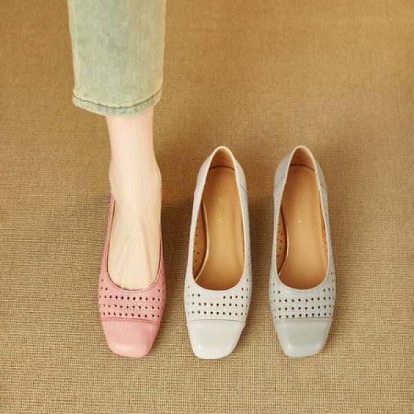 Handcrafted Leather Elegance: Luxurious Women’s Shoes(E5or76875)