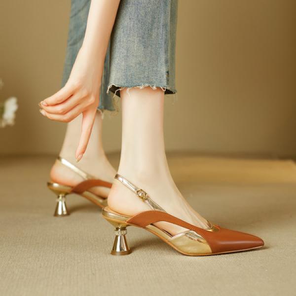 Luxurious Handmade Genuine Leather Women's Shoes(E5or76883)