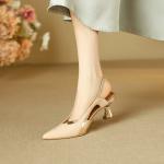 Luxurious Handmade Genuine Leather Women's Shoes(E5or76883)