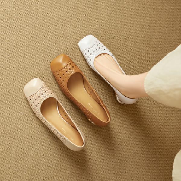 Handcrafted Luxury Leather Women's Shoes: Elegance Redefined(E5or76892)