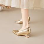 Handcrafted Luxury Leather Shoes for Elegant Women(E5or76893)