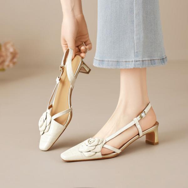 Handcrafted Luxe Leather Women's Shoes: Elegance in Every Stitch(E5or71813828)