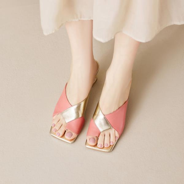 Genuine Leather Handmade Women's Shoes: Luxurious Elegance Crafted(E5or76895)