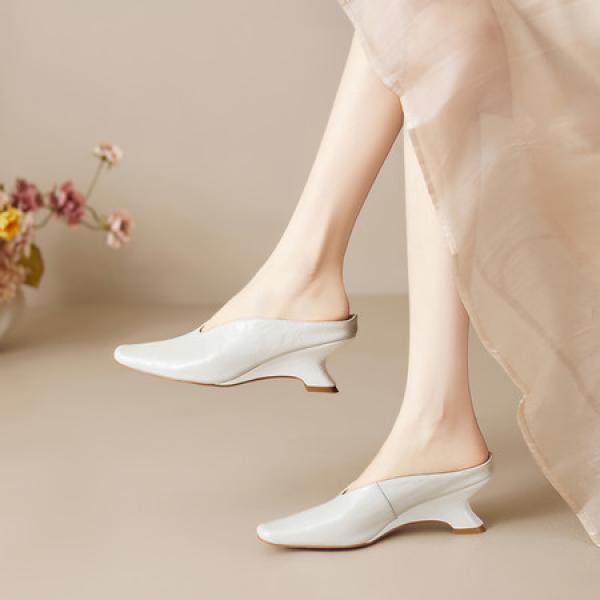 Handcrafted Luxury Leather Women's Shoes for Elegant Style(E5or76902)