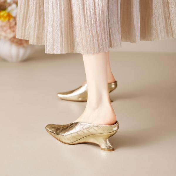 Handcrafted Luxury Leather Women's Shoes for Elegant Style(E5or76902)