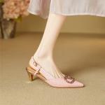 Luxurious Handmade Leather Women's Shoes(E5or76899)