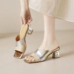 Handcrafted Luxury Leather Women's Shoes for Elegance(E5or76905)