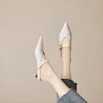 Elegant High-End Handcrafted Leather Women’s Shoes(E5or76906)