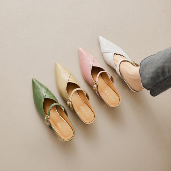 Elegant High-End Handcrafted Leather Women’s Shoes(E5or76906)