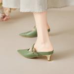 Elegant High-End Handcrafted Leather Women’s Shoes(E5or76906)