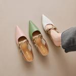 Handcrafted Luxury Leather Women's Shoes, Exquisite Quality(E5or76907)