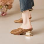 Handcrafted Genuine Leather Women's Shoes: Elegance Redefined(E5or76909)