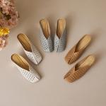 Handcrafted Genuine Leather Women's Shoes: Elegance Redefined(E5or76909)